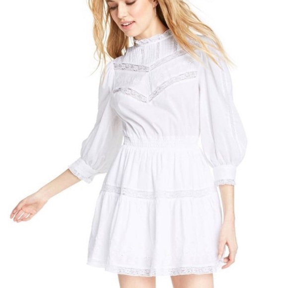 NWT LoveShackFancy x Target Talulah Pintuck Dress - Picture 2 of 8